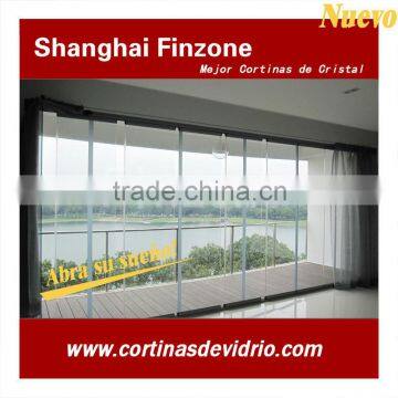 CE balcony glazing system