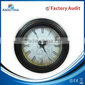 9inch cheap antique home decoration wall clock wholesale