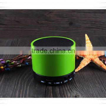 2015 top sale portable levitating bluetooth speaker with led light usb charger and FM Radio