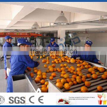 Orange processing plant