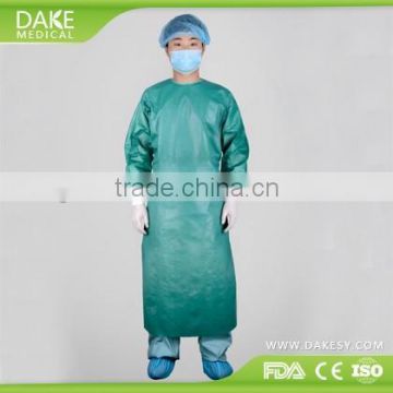 New product PP/PE/Spunlace disposable Isolation/Surgical/Surgeon gown