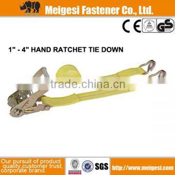 Hand Ratchet Tie Down With J Hook, China manufacturer high quality good price cheaper factory supply price hot-selling