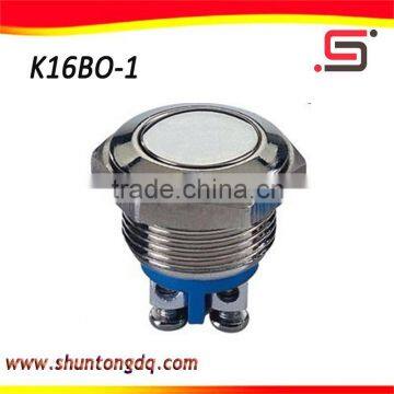 16mm momentary mechanical electrical metal push button switch