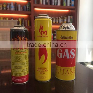 Empty Can Neck-in Type for Butane Gas Stove manufacturer 300ml