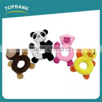 New design cute cartoon animal plush dog toys wholesale stuffed plush dog toy