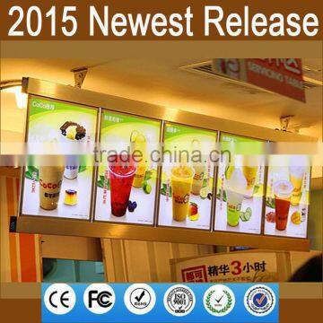 Innovative Magnetic Illuminated Sign Hanging Cafe Menu Board