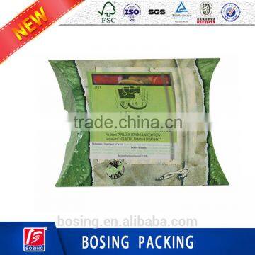 Printed Pillow box cheap price from direct chinese supplier