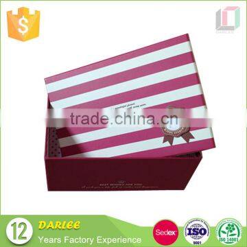 Small Decorative Cardboard Christmas Gift Boxes for Packaging
