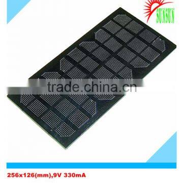 PET laminated 330mA 9V solar panel