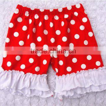 2016 summer new design .polka dot and stripe decoration.fashionable and colorful shorts.