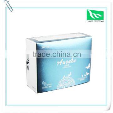 Hot sale cardboard elegant 300 gsm paper box packaging