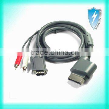 For Xbox360 VGA+AV Cable