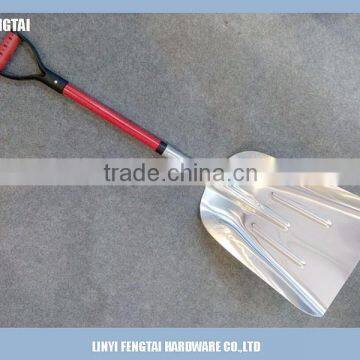 Short Fiberglass Handle Aluminium Grain Shovel