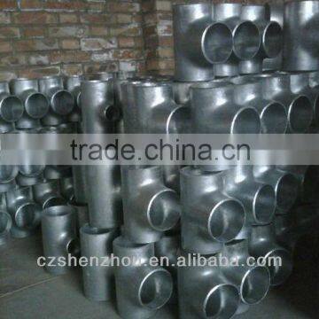 GI carbon steel pipe fittings used in building project