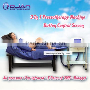 Top hot blanket slimming machine with Air pressotherapy/pressotherapy