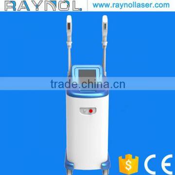 Vertical IPL OPT SHR Hair Lips Hair Removal Removal Machine Breast Lifting Up