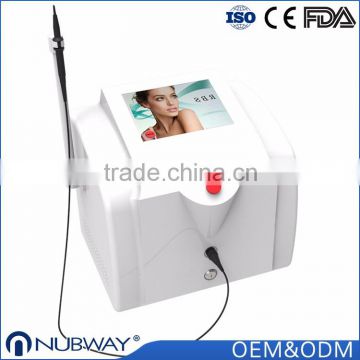 Easy operation treatment pen portable spider vein removal machine with two types of needles