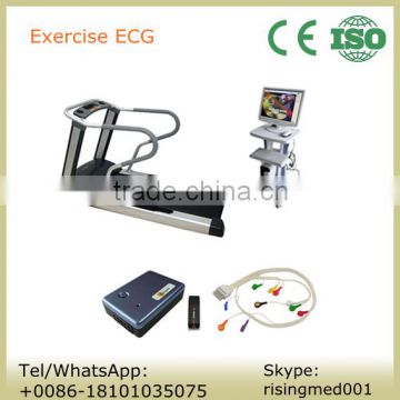 Wireless Exercise ECG Stress Test System PC based for Cardiac Stress Exercise with CE ISO approved