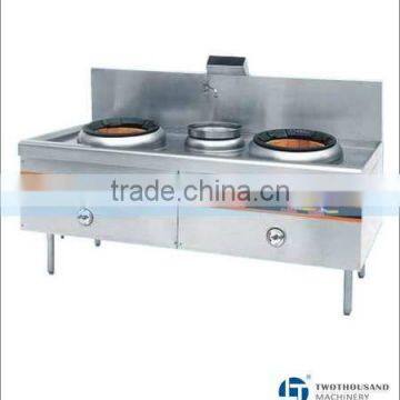 Chinese Cooking Range - Gas, 2 Burners, 1 Temperature, 104Kw, TT-K31