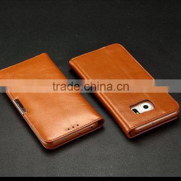 KALAIDENG Royale II Series Genuine Leather Case Magnetic Cover for Samsung Galaxy S6 Edge Plus photo-5