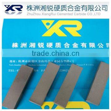 Hard alloy strip