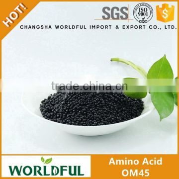 High quality biological organic fertilierzer hot sales npk OM45% agriculture fertilizer