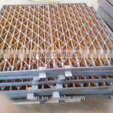 Hot dip galvanized trench drain grating cover,steel grating