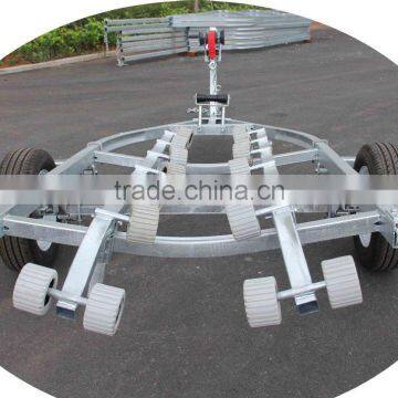 hot dipped galvanized boat trailer