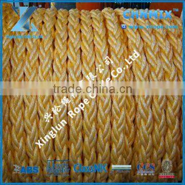 polypropylene and polyester mixed CHNMIX 8/12-strand marine composite rope