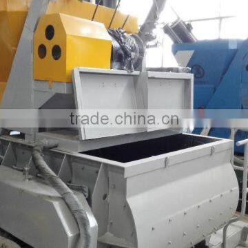 JS750 double shafts concrete mixing machine