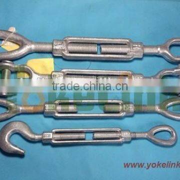 US Type Galvanized Construction Wire Rope Turnbuckle photo-3