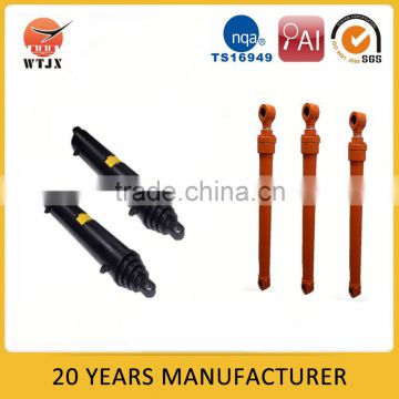 multi-stage sanitation vehicle hydraulic ram