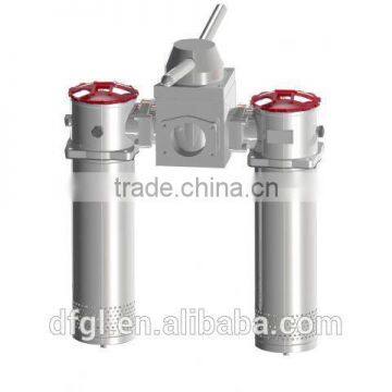 SRFA duplex tank mounted mini-type return filter,high equality hydraulic oil filter