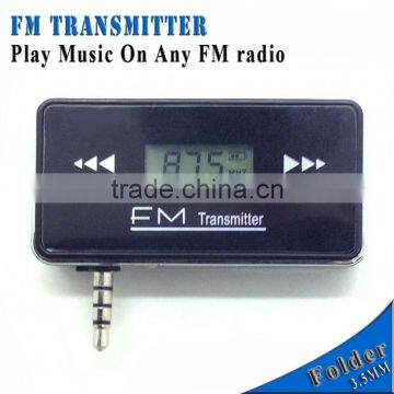 2014 Folder instructions mobile phone player fm transmitter for galaxy s4 HTC SONY Iphone 4 4s 5