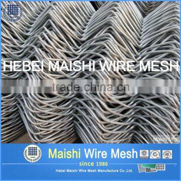 50mm Galvanized and Plastic Coated Chain Link Fence Factory photo-4