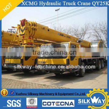 China top exported construction machinery 25ton truck crane QY25K-II