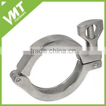 1.5" Tri Clover Clamp Fits 50.5MM OD Ferrule Flange Stainless Steel 316