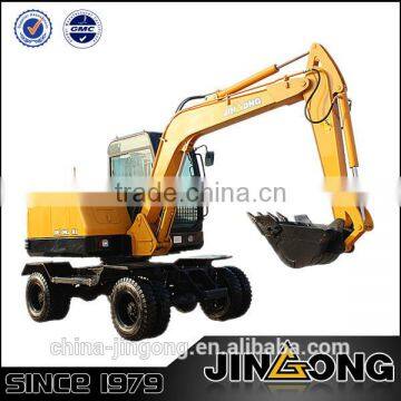 Mini Wheel Excavator JGM907L With 0.25 Cub Meter Bucket Capacity photo-2