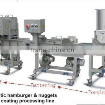 Mini Automatic Hamburger &nugget processing line