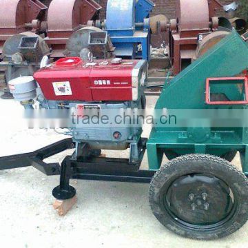 diesel engine wood chipper