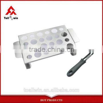 Amazon Hot Selling Stainless Steel Bbq Grilling Skewer With Rack photo-3