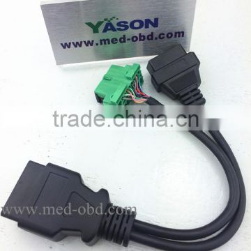 Gps Tracker Vehicle OBD2 Y Cable, Peugeot/Citroen Diagnostic Cable