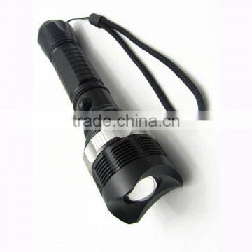 High Quality Led Zoom Flashlight Rechargeable Aluminium Led Torch photo-2