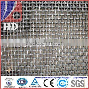 galvanized crimped stainless steel wire mesh screen / Mine sieving mesh