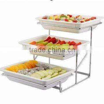 Customized 3-Tier Countertop Metal Buffet Stands photo-4