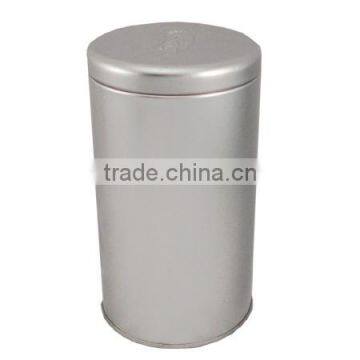 Empty Plain Golden Round Metal Packing Tobacco Tin Can Custom photo-2
