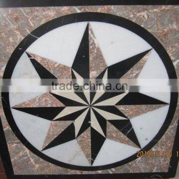 Hot Design Flower Pattern Marble Waterjet Medallion photo-5