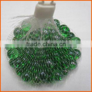 High quality green glass marble ball