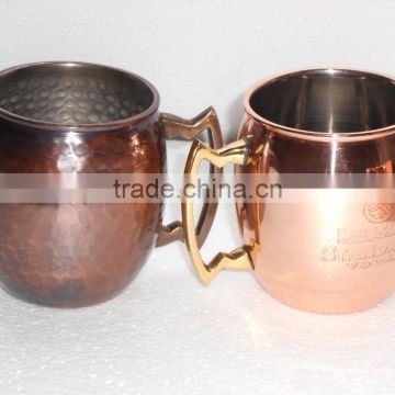 Manufacturer of Antique Moscow Mule Copper Mugs