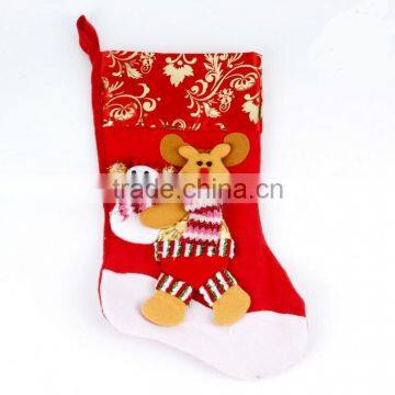 Christmas High-grade Socks Christmas Candy Bags Christmas Socks Pendant Holiday Party Show Decoration photo-3